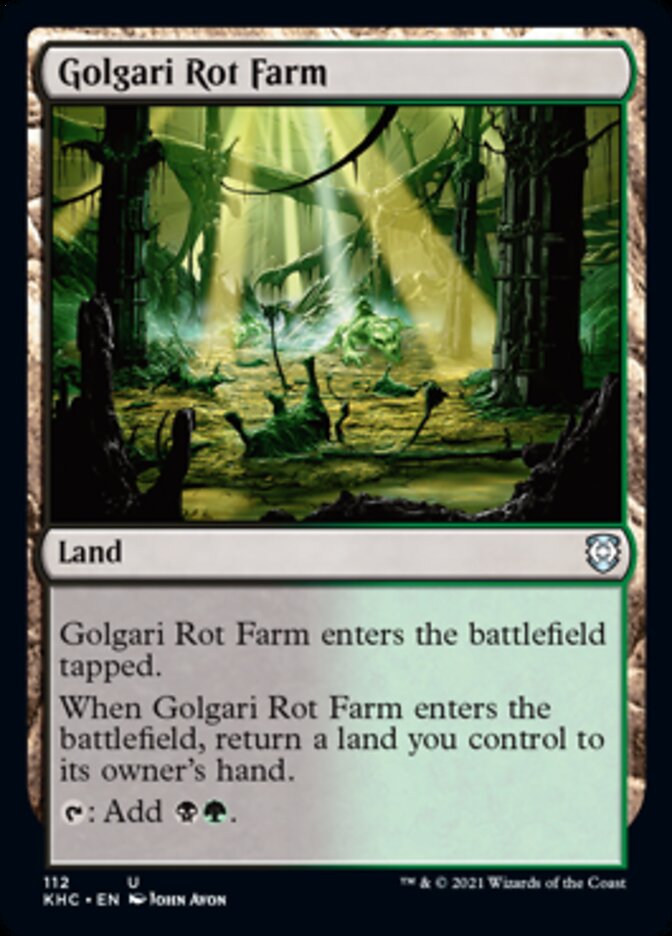 Golgari Rot Farm [Kaldheim Commander] | Empire Gaming NC