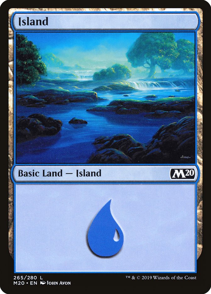 Island (#265) [Core Set 2020] | Empire Gaming NC