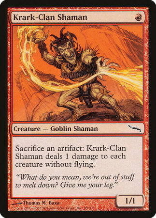 Krark-Clan Shaman [Mirrodin] | Empire Gaming NC