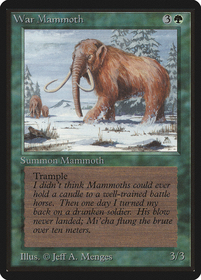 War Mammoth [Limited Edition Beta] | Empire Gaming NC