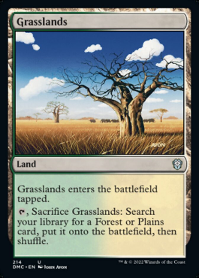 Grasslands [Dominaria United Commander] | Empire Gaming NC