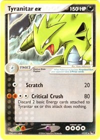 Tyranitar ex (Non-Holo) (17) [POP Series 1] | Empire Gaming NC