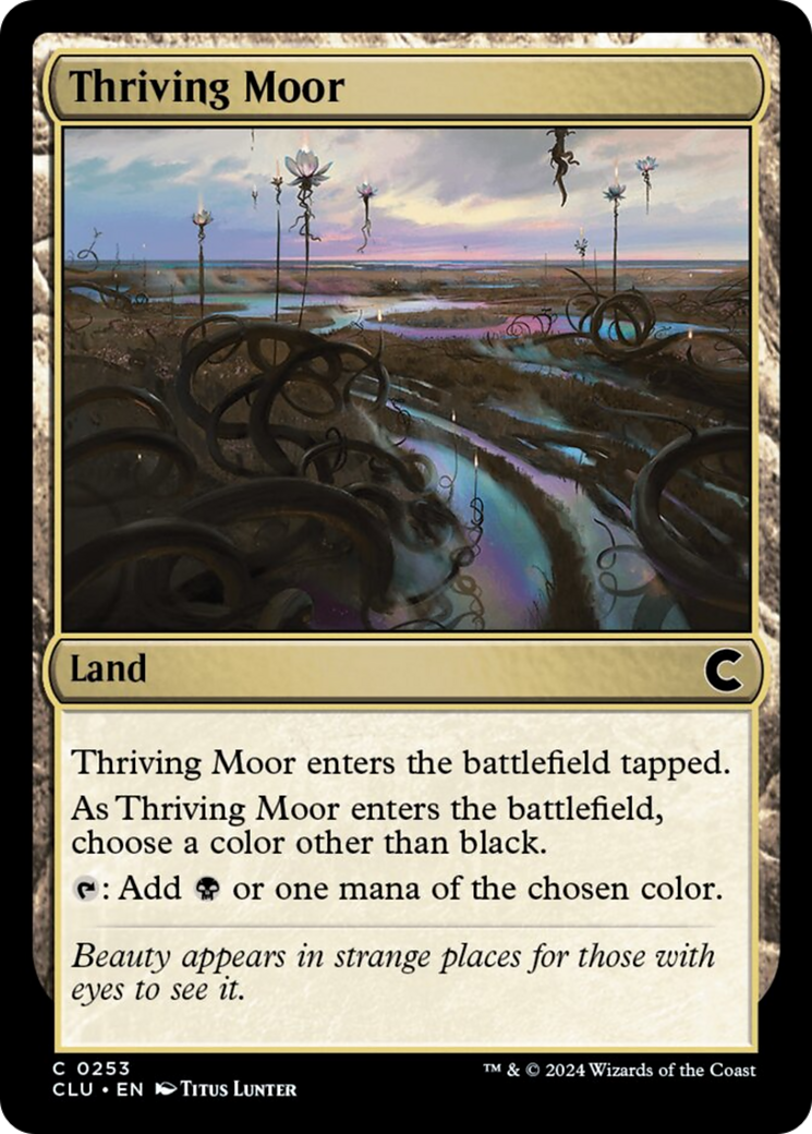 Thriving Moor [Ravnica: Clue Edition] | Empire Gaming NC