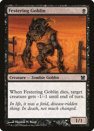 Festering Goblin [Modern Masters] | Empire Gaming NC