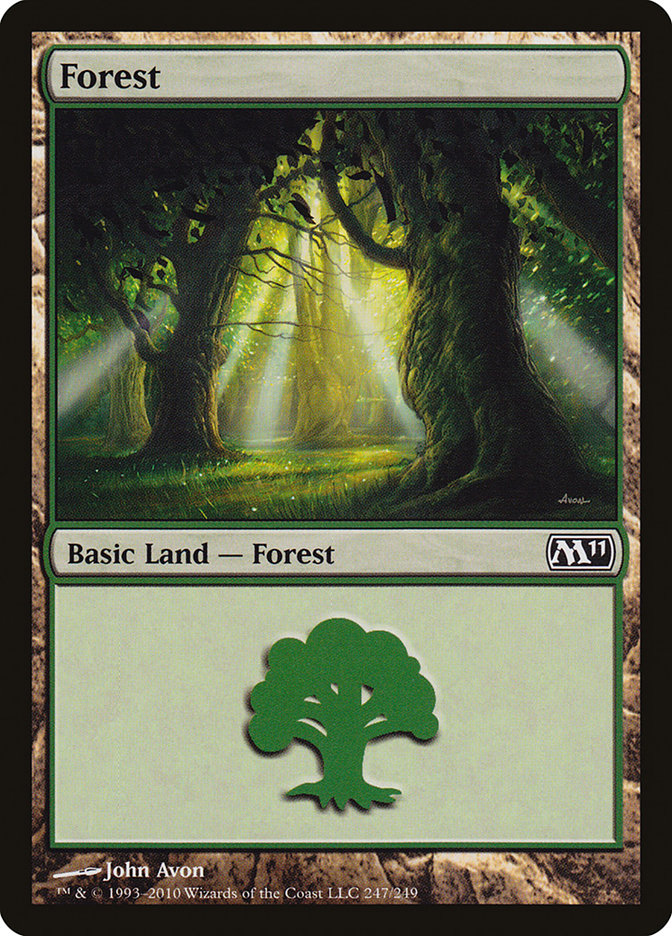 Forest (247) [Magic 2011] | Empire Gaming NC