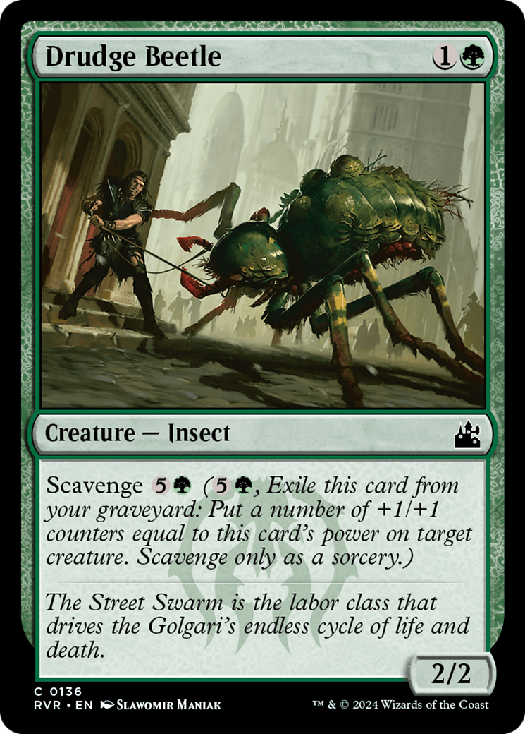 Drudge Beetle [Ravnica Remastered] | Empire Gaming NC