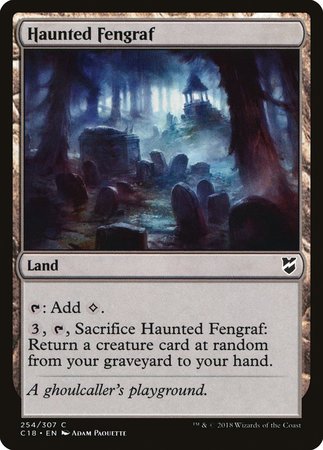 Haunted Fengraf [Commander 2018] | Empire Gaming NC