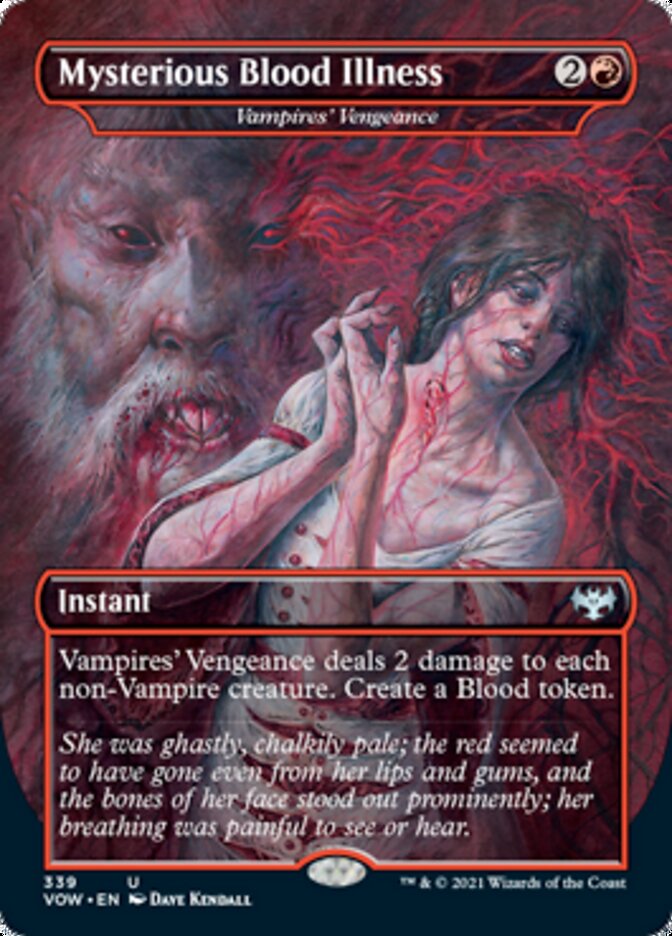 Vampires' Vengeance - Mysterious Blood Illness [Innistrad: Crimson Vow] | Empire Gaming NC