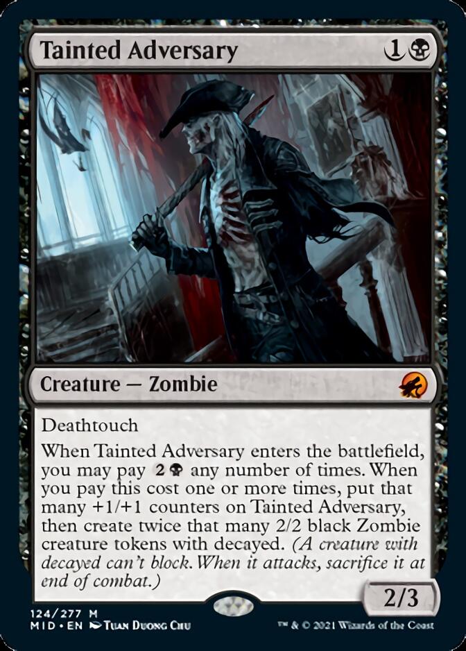 Tainted Adversary [Innistrad: Midnight Hunt] | Empire Gaming NC