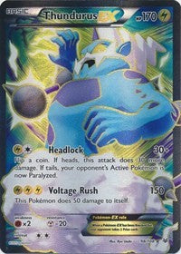 Thundurus EX (98 Full Art) (98) [XY - Roaring Skies] | Empire Gaming NC