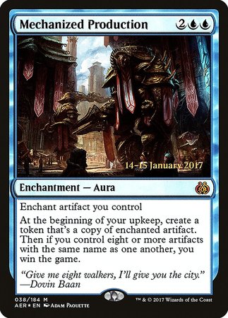 Mechanized Production [Aether Revolt Promos] | Empire Gaming NC