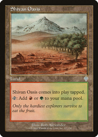 Shivan Oasis [Invasion] | Empire Gaming NC