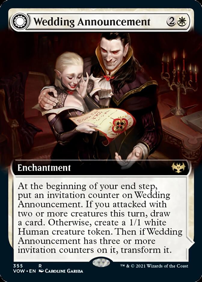 Wedding Announcement // Wedding Festivity (Extended) [Innistrad: Crimson Vow] | Empire Gaming NC