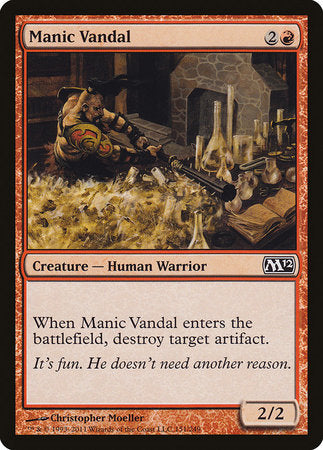 Manic Vandal [Magic 2012] | Empire Gaming NC