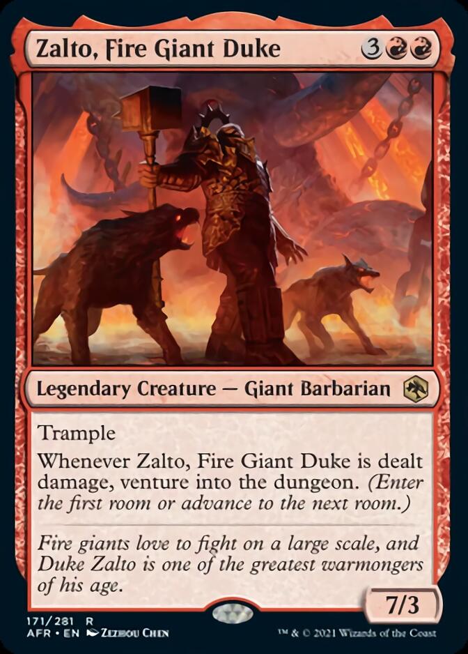 Zalto, Fire Giant Duke [Dungeons & Dragons: Adventures in the Forgotten Realms] | Empire Gaming NC