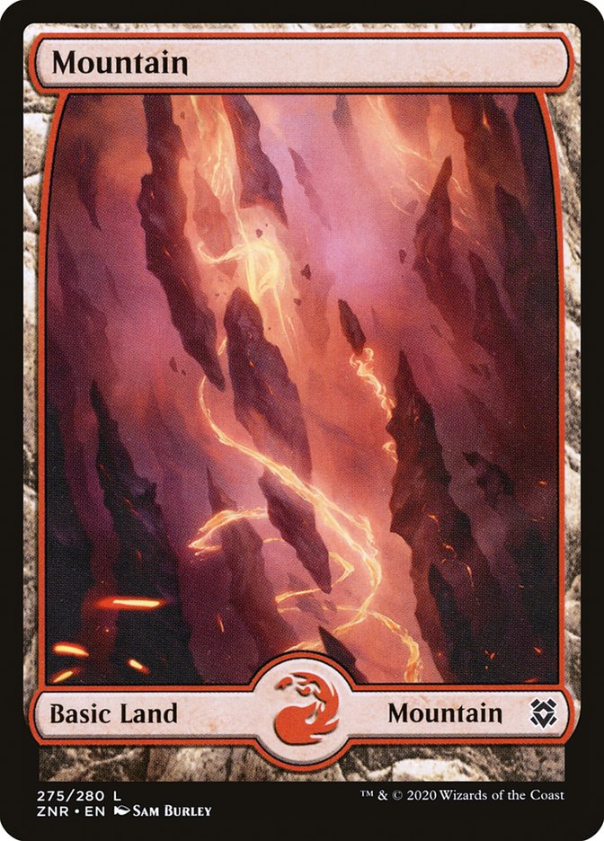 Mountain (275) [Zendikar Rising] | Empire Gaming NC