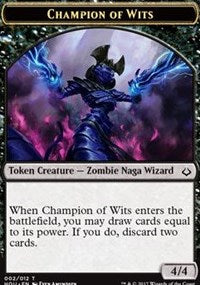 Champion of Wits // Insect Double-sided Token [Hour of Devastation Tokens] | Empire Gaming NC