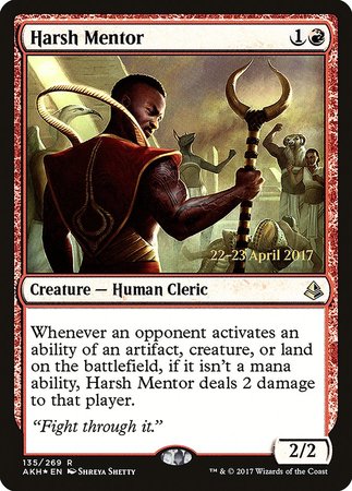 Harsh Mentor [Amonkhet Prerelease Promos] | Empire Gaming NC