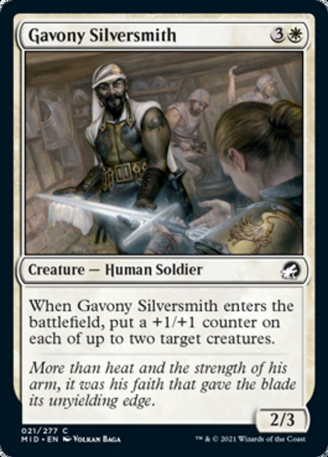 Gavony Silversmith [Innistrad: Midnight Hunt] | Empire Gaming NC