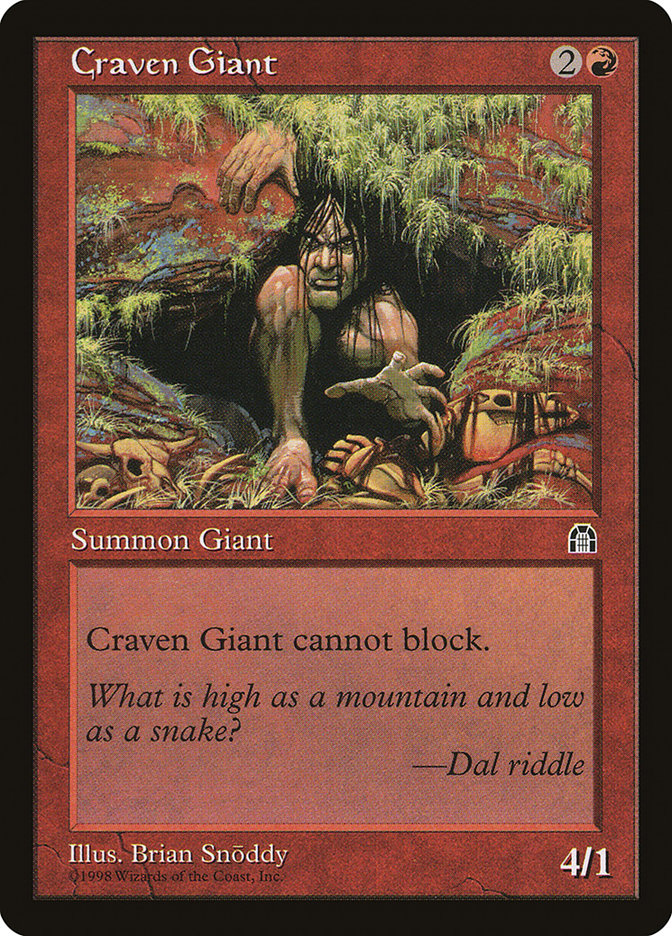 Craven Giant [Stronghold] | Empire Gaming NC