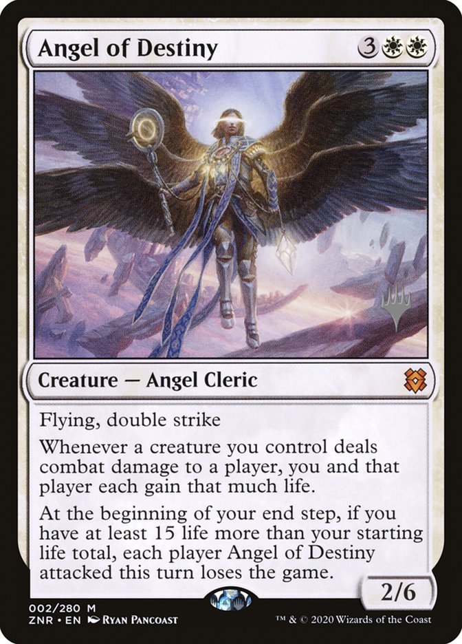 Angel of Destiny (Promo Pack) [Zendikar Rising Promos] | Empire Gaming NC