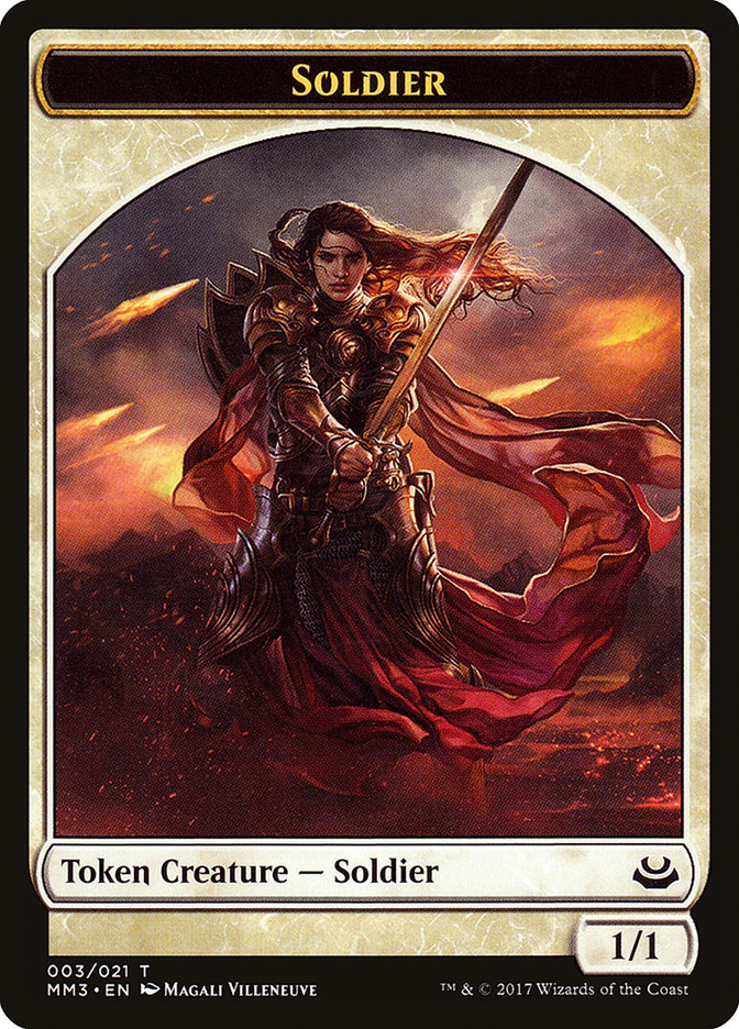 Soldier (003/021) [Modern Masters 2017 Tokens] | Empire Gaming NC