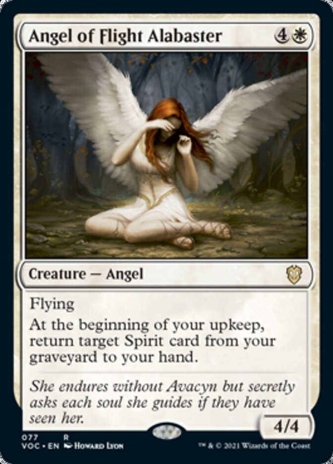 Angel of Flight Alabaster [Innistrad: Crimson Vow Commander] | Empire Gaming NC