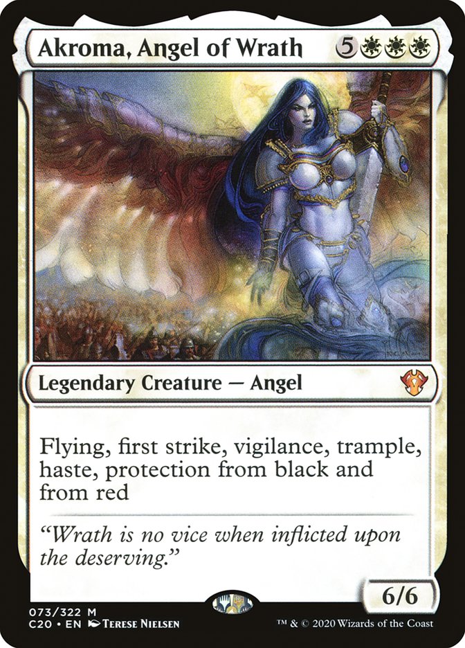 Akroma, Angel of Wrath [Commander 2020] | Empire Gaming NC