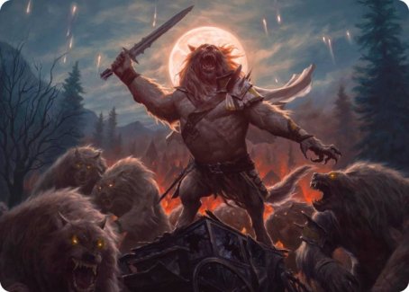 Tovolar, the Midnight Scourge 1 Art Card [Innistrad: Midnight Hunt Art Series] | Empire Gaming NC