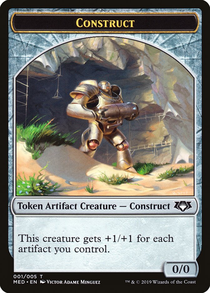 Construct (001/005) [Mythic Edition Tokens] | Empire Gaming NC