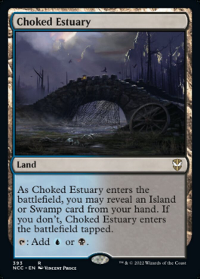 Choked Estuary [Streets of New Capenna Commander] | Empire Gaming NC
