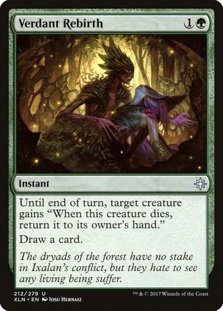 Verdant Rebirth [Ixalan] | Empire Gaming NC