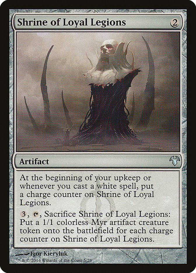 Shrine of Loyal Legions [Modern Event Deck 2014] | Empire Gaming NC