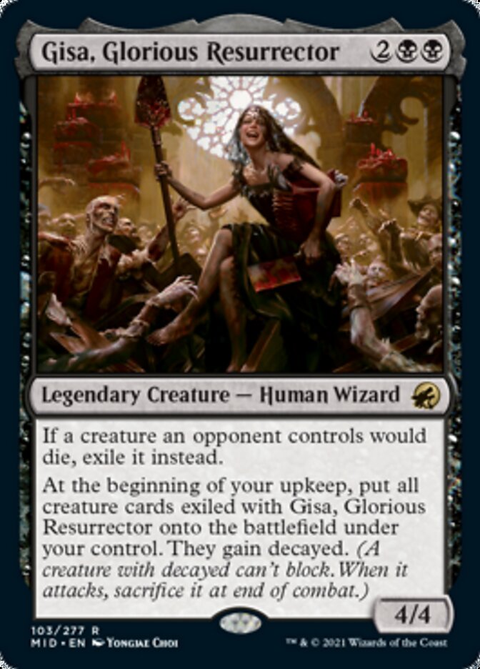 Gisa, Glorious Resurrector [Innistrad: Midnight Hunt] | Empire Gaming NC