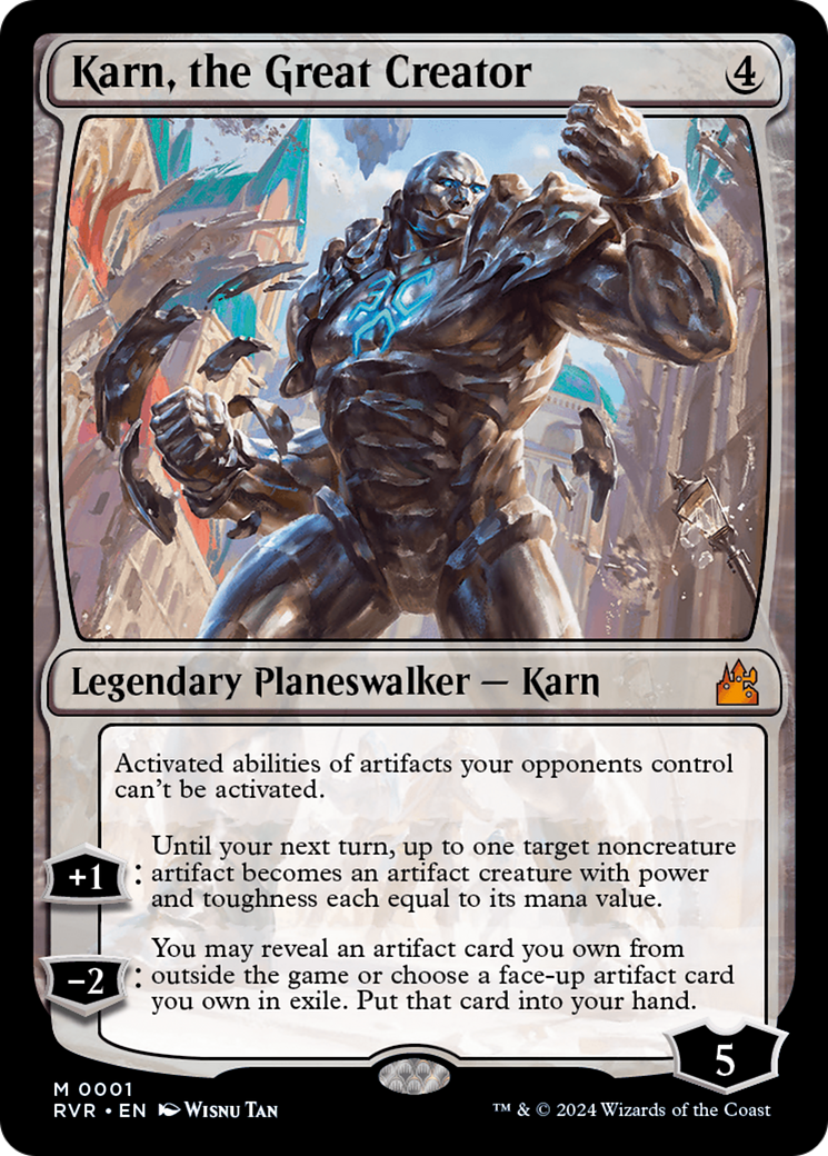 Karn, the Great Creator [Ravnica Remastered] | Empire Gaming NC