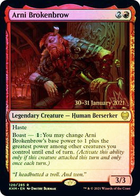 Arni Brokenbrow  [Kaldheim Prerelease Promos] | Empire Gaming NC