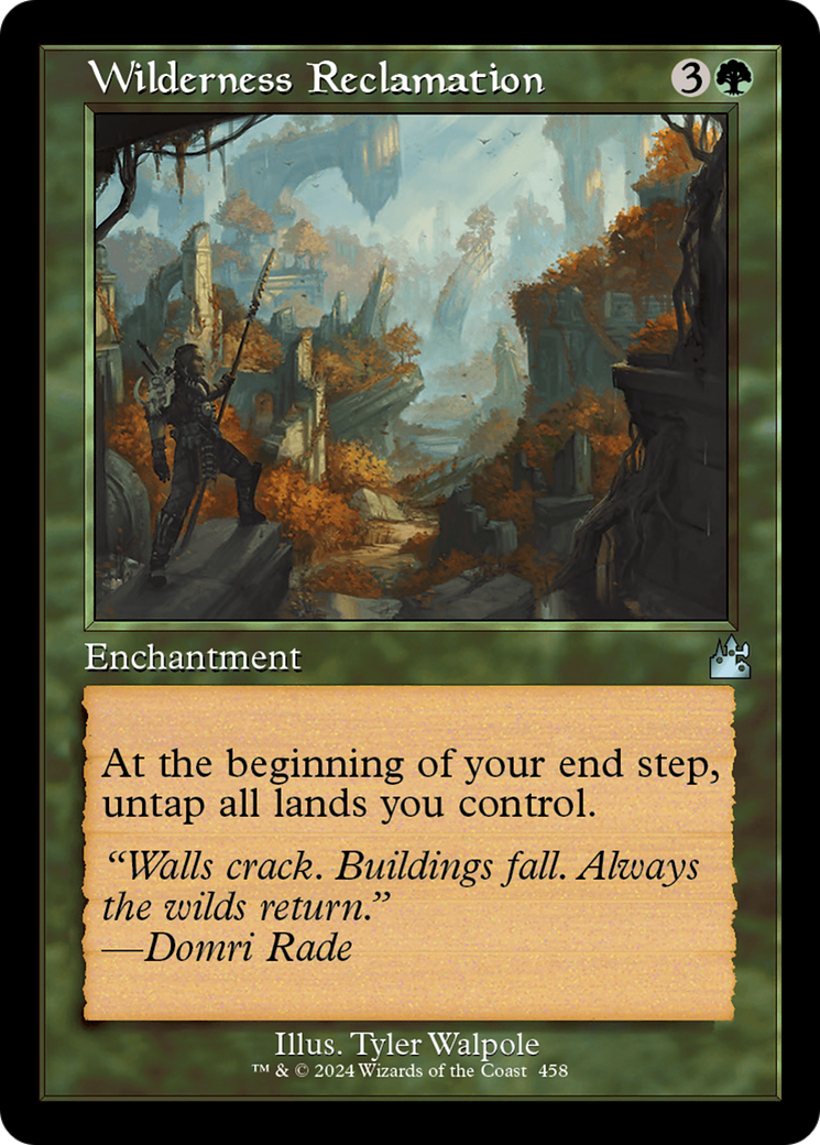 Wilderness Reclamation [Ravnica Remastered] | Empire Gaming NC