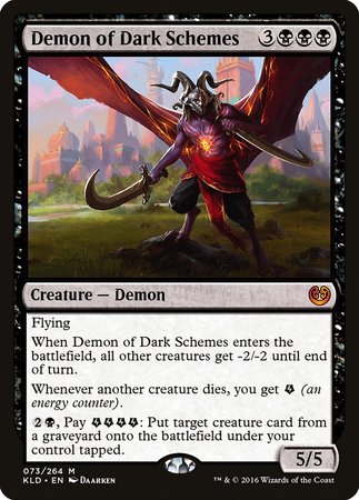 Demon of Dark Schemes [Kaladesh] | Empire Gaming NC