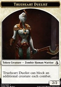 Trueheart Duelist // Snake Token [Amonkhet Tokens] | Empire Gaming NC