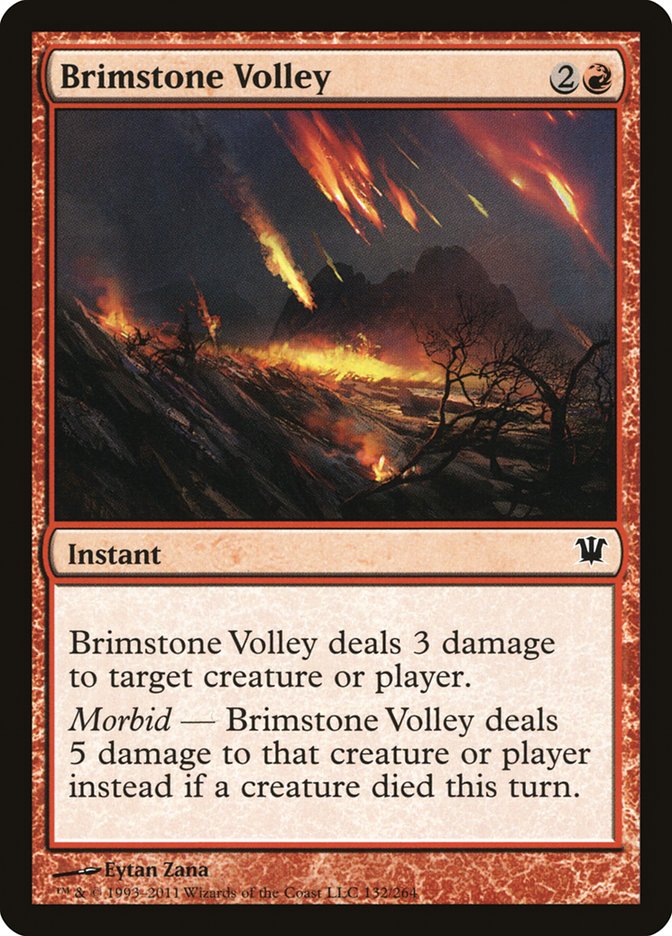 Brimstone Volley [Innistrad] | Empire Gaming NC