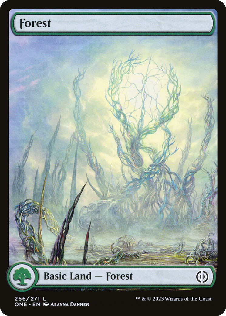 Forest (266) (Full-Art) [Phyrexia: All Will Be One] | Empire Gaming NC