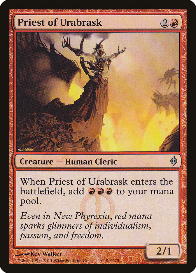 Priest of Urabrask [New Phyrexia] | Empire Gaming NC