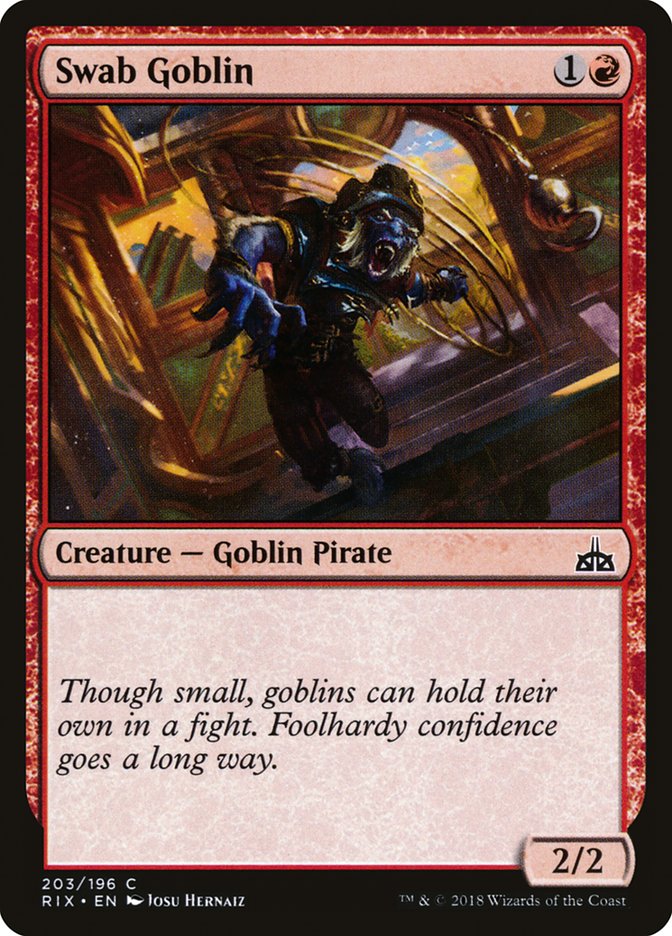 Swab Goblin [Rivals of Ixalan] | Empire Gaming NC