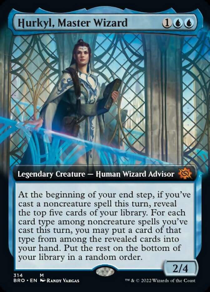 Hurkyl, Master Wizard (Extended Art) [The Brothers' War] | Empire Gaming NC