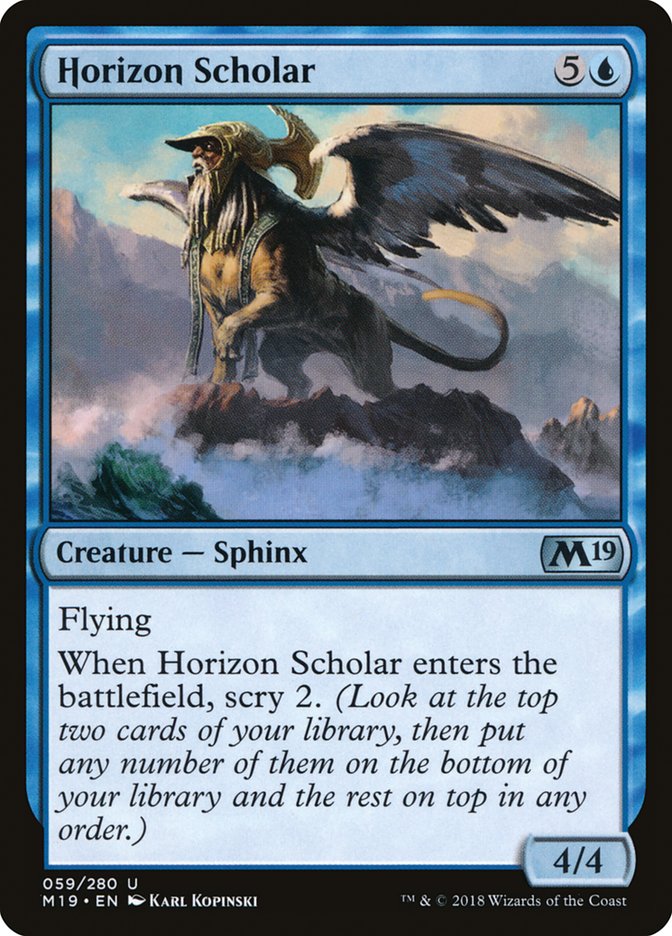 Horizon Scholar [Core Set 2019] | Empire Gaming NC