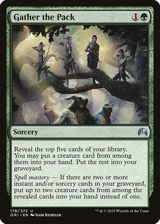 Gather the Pack [Magic Origins] | Empire Gaming NC