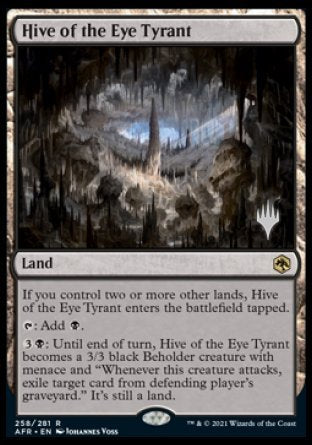 Hive of the Eye Tyrant (Promo Pack) [Dungeons & Dragons: Adventures in the Forgotten Realms Promos] | Empire Gaming NC