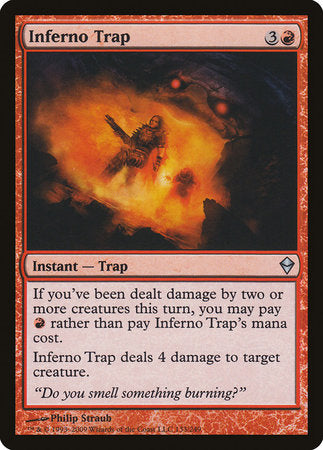 Inferno Trap [Zendikar] | Empire Gaming NC