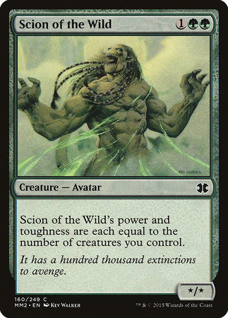 Scion of the Wild [Modern Masters 2015] | Empire Gaming NC