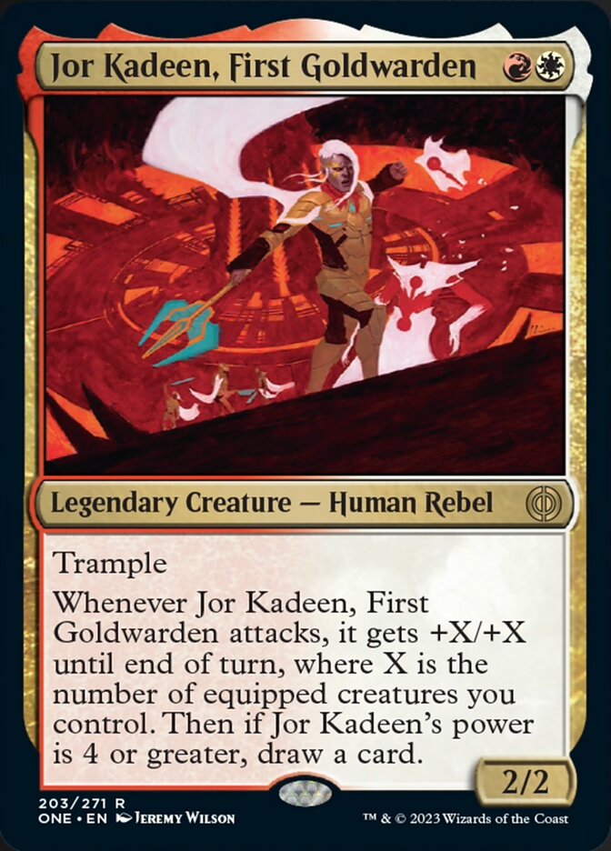 Jor Kadeen, First Goldwarden [Phyrexia: All Will Be One] | Empire Gaming NC